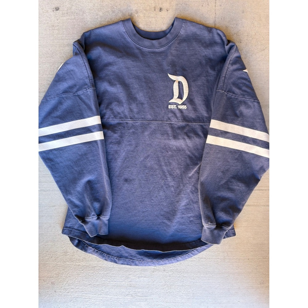 Disney Disneyland Resort Spirit Jersey Long Sleeve Shirt Top Size S